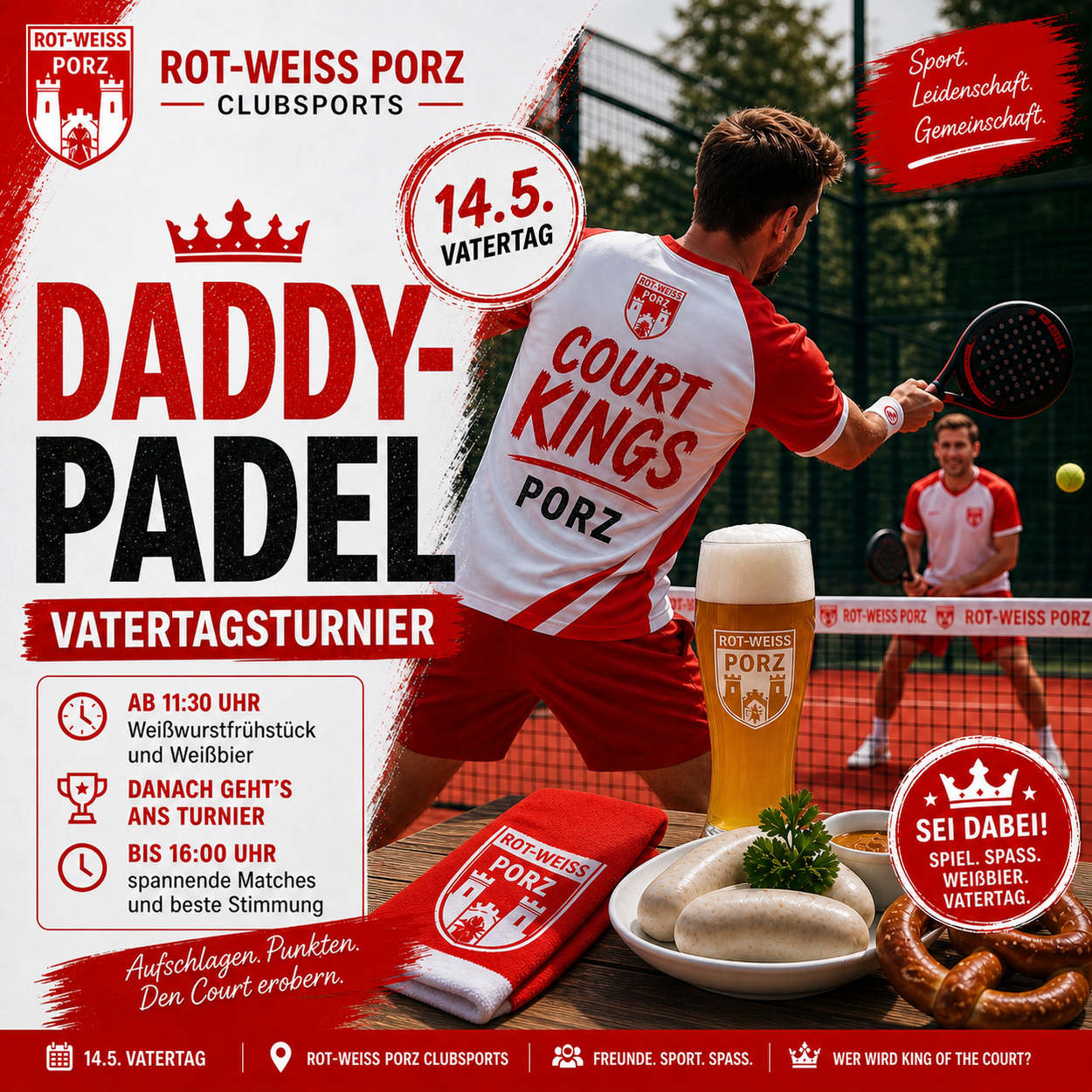 Padel-Daddy Vatertagsturnier